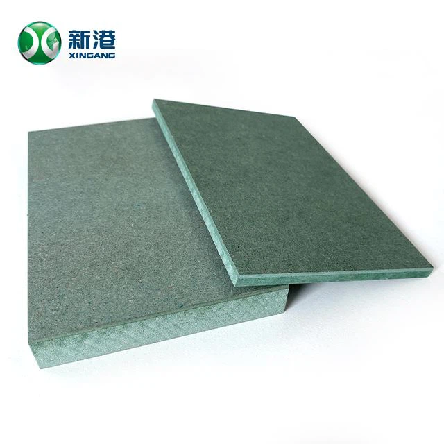 E1 4X8 Wood Mdf Waterproof Moisture Proof Green Mdf Board 18mm For Kitchen Cabinet
