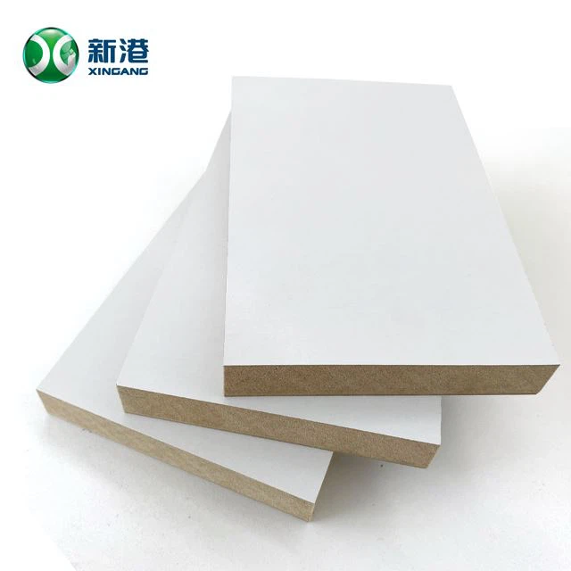 Hot Sell 18mm Melamine Board Laminated Mdf Raw Mdf Board