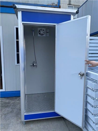 動くモジュラー洗面所シャワーコンテナハウス