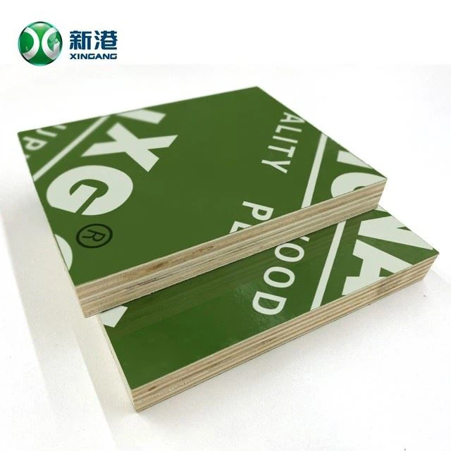 18mm High Strength Waterproof Green Film Faced PlyWood For Construction