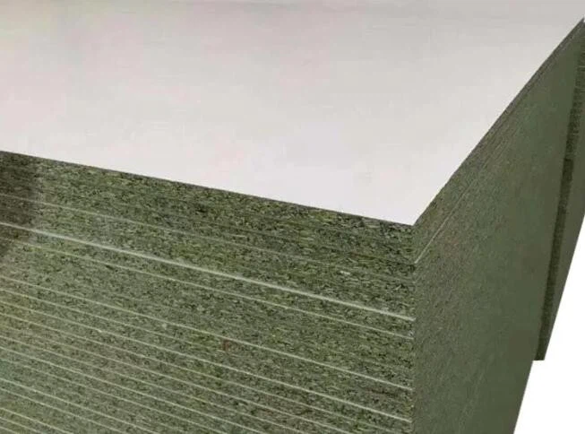 家具のためのメラミン Hmr Mdf の緑の湿気 MR 板 18mm